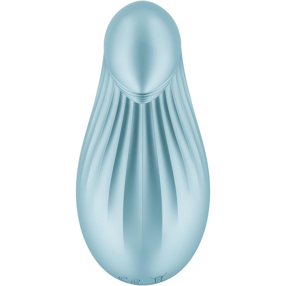 
            
                Load image into Gallery viewer, SATISFYER Dipping Delight Lay-On Massager - Light Blue
            
        