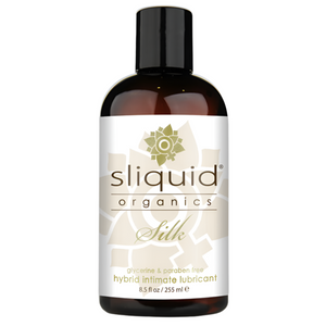 SLIQUID Organics Silk Hybrid Aloe & Silicone Intimate Lubricant (255ml)