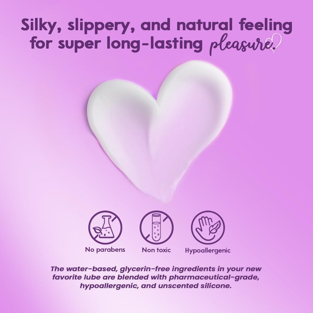 SLIQUID Silk Hybrid Water-based with Silicone Intimate Lubricant (125ml)
