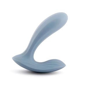 Vibrador portátil doble Erica de SVAKOM, azul polvoriento (controlado por aplicación)