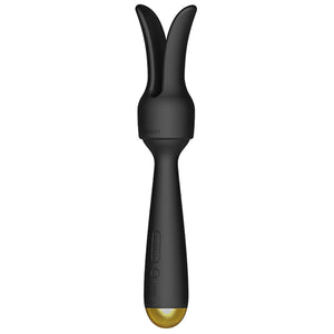 Vibrador masajeador interactivo con calefacción Emma Neo de SVAKOM (control interactivo por aplicación, video y cámara web) - Negro
