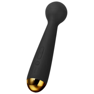 Vibrador masajeador interactivo con calefacción Emma Neo de SVAKOM (control interactivo por aplicación, video y cámara web) - Negro