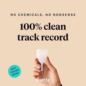 LUNETTE Menstrual Cup Wipes (10 wipes)