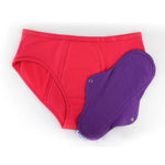SOCHGREEN Period Underwear with 1 x Insert - Pink (LAST SIZES - XS only)