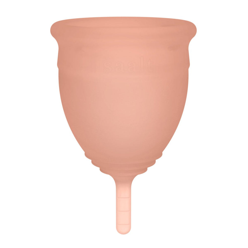 
            
                Load image into Gallery viewer, SAALT Menstrual Cup Soft - Regular Desert Blush
            
        