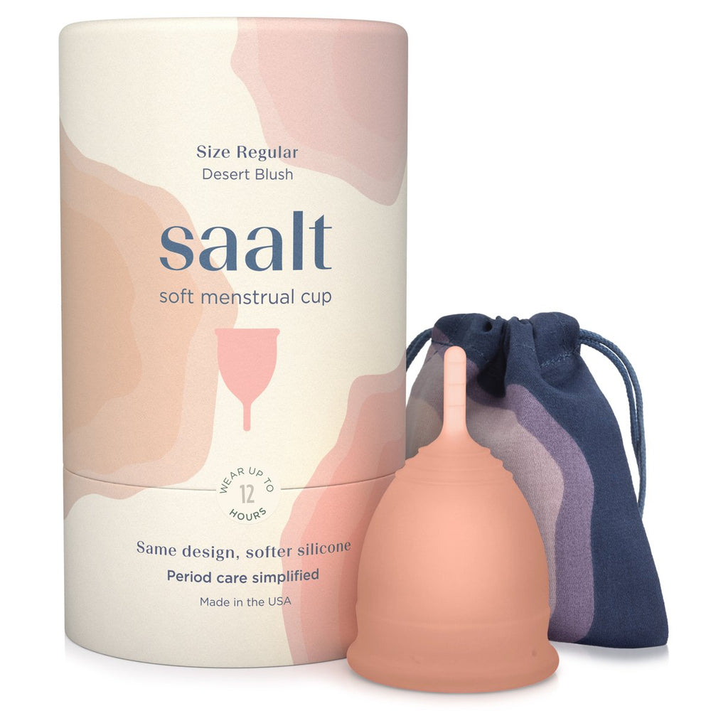Copa menstrual SAALT Soft - Regular Desert Blush