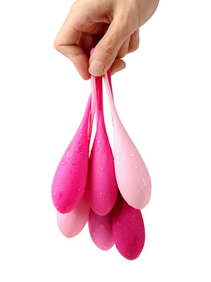 
            
                Load image into Gallery viewer, PLAYFUL Diamonds Weighted Kegel Eggs Training Set (6 Pack)
            
        
