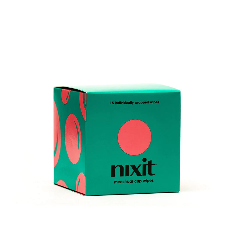 NIXIT Menstrual Cup Wipes (15 wipes)