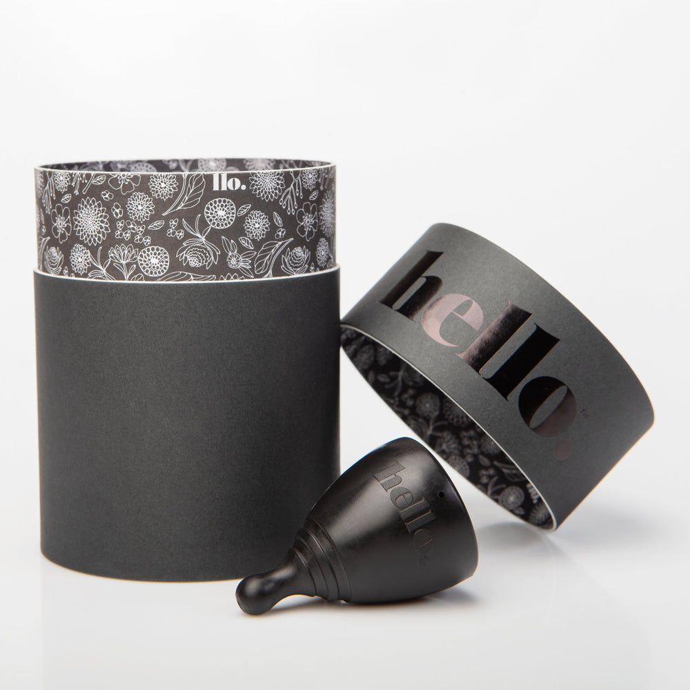 HELLO Menstrual Cup - Extra Small Black