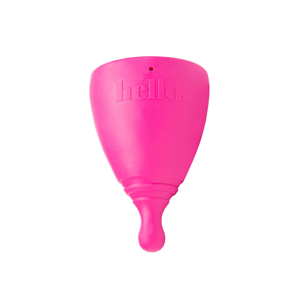 
            
                Load image into Gallery viewer, HELLO Menstrual Cup - Large Fuschia Pink
            
        