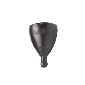 
            
                Load image into Gallery viewer, HELLO Menstrual Cup - Extra Small Black
            
        
