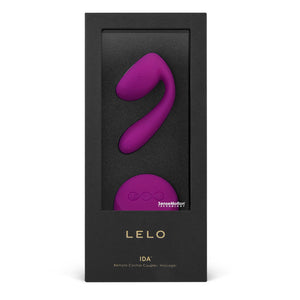 LELO Ida Remote Controlled Couples Massager - Deep Rose