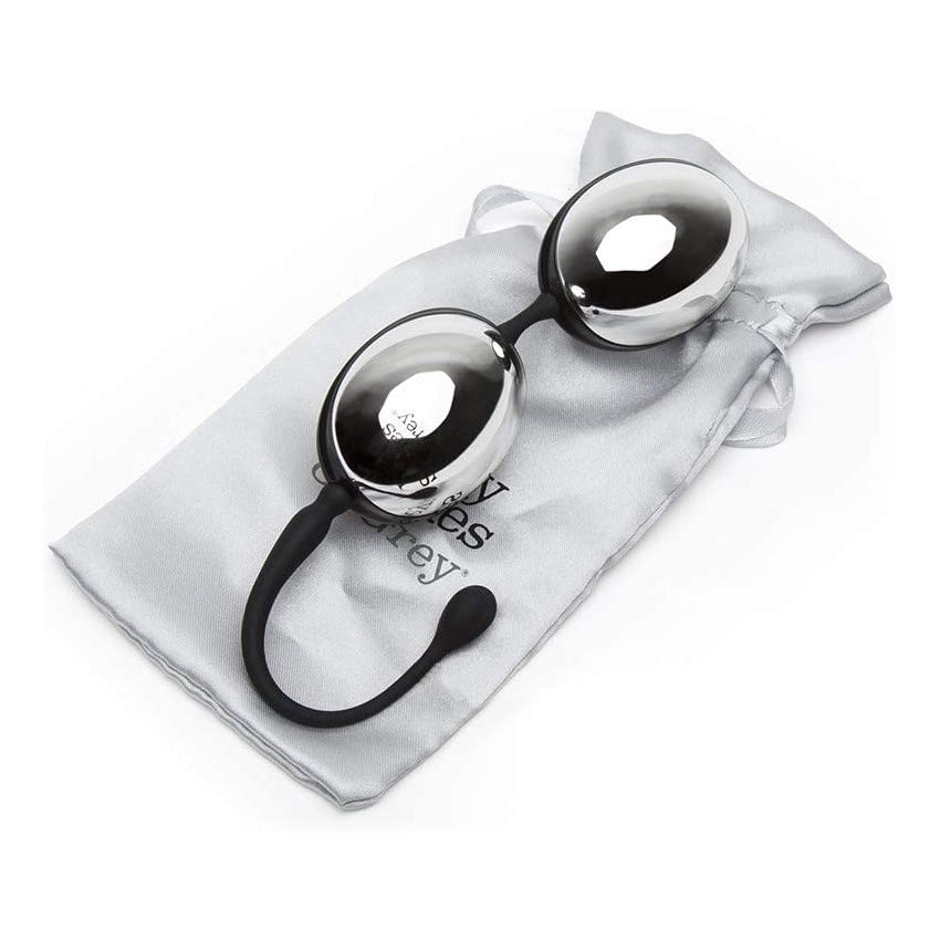 FIFTY SHADES OF GREY Inner Goddess Silver Jiggle Balls