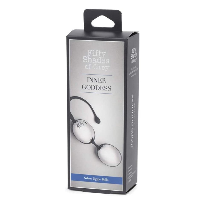 FIFTY SHADES OF GREY Inner Goddess Silver Jiggle Balls
