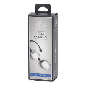 FIFTY SHADES OF GREY Inner Goddess Silver Jiggle Balls