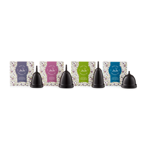 JUJU Menstrual Cup - Model 3 (High Cervix) Black