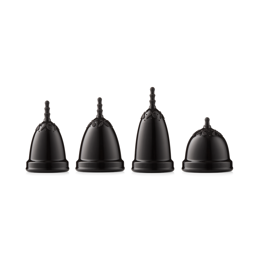 JUJU Menstrual Cup - Model 3 (High Cervix) Black