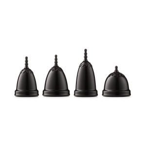 JUJU Menstrual Cup - Model 3 (High Cervix) Black