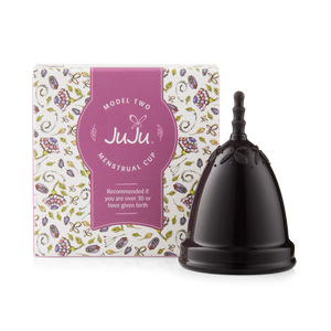 JUJU Menstrual Cup - Model 2 Black