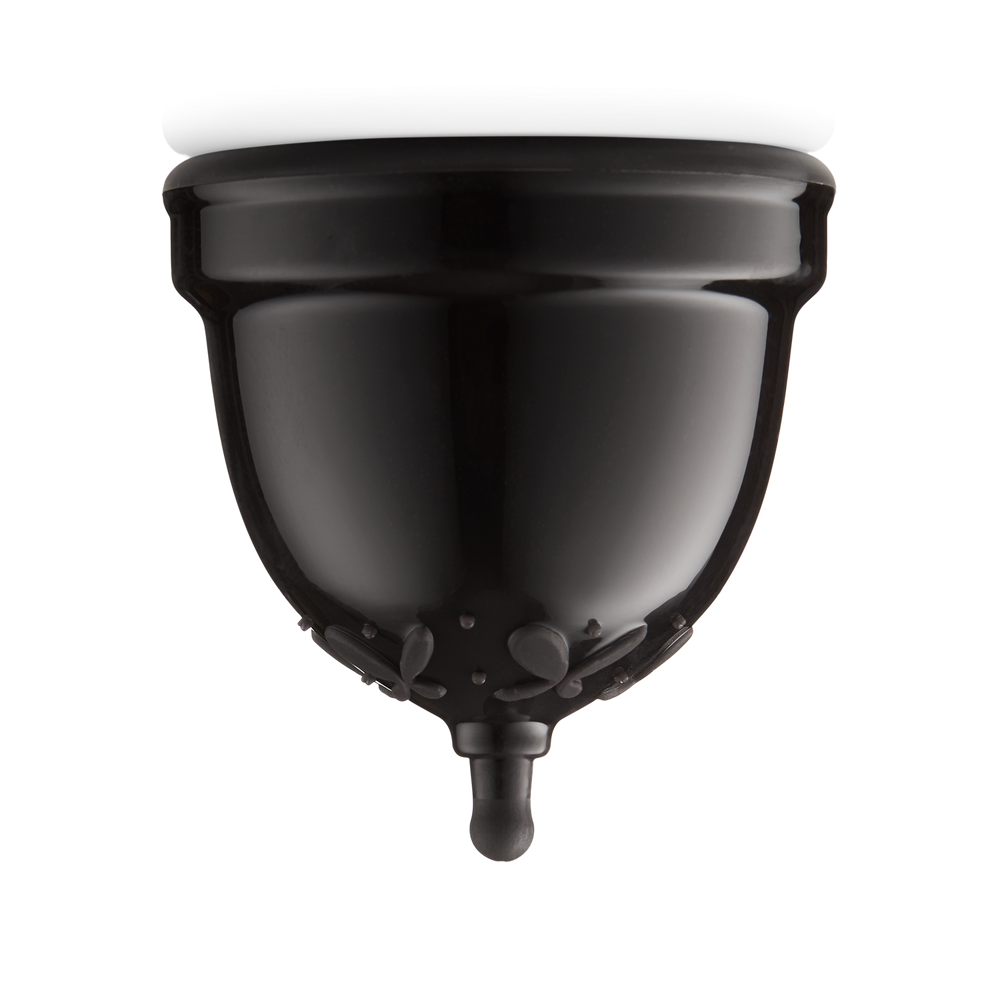 JUJU Menstrual Cup - Model 4 (Low Cervix) Black