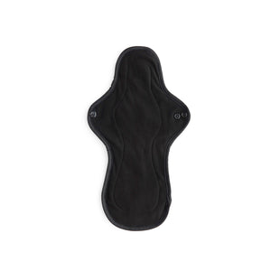 JUJU Reusable Cloth Pad - Black Organic Cotton Night