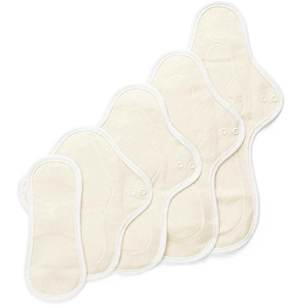 JUJU Reusable Cloth Pad - Pure Cotton Regular