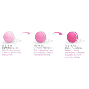 INTIMINA Laselle Weighted Exerciser Kegel Balls (48g)