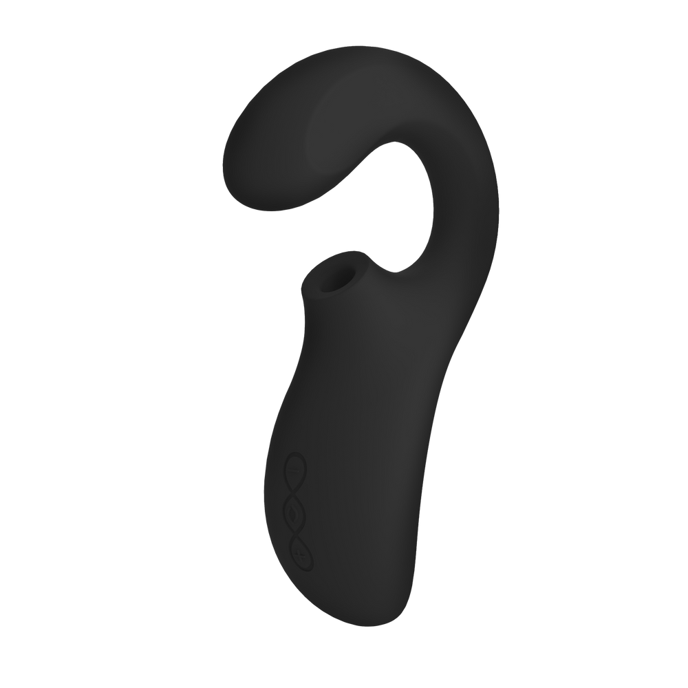 LELO Enigma Dual Stimulation Sonic Massager - Black