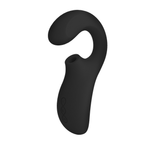 LELO Enigma Dual Stimulation Sonic Massager - Black