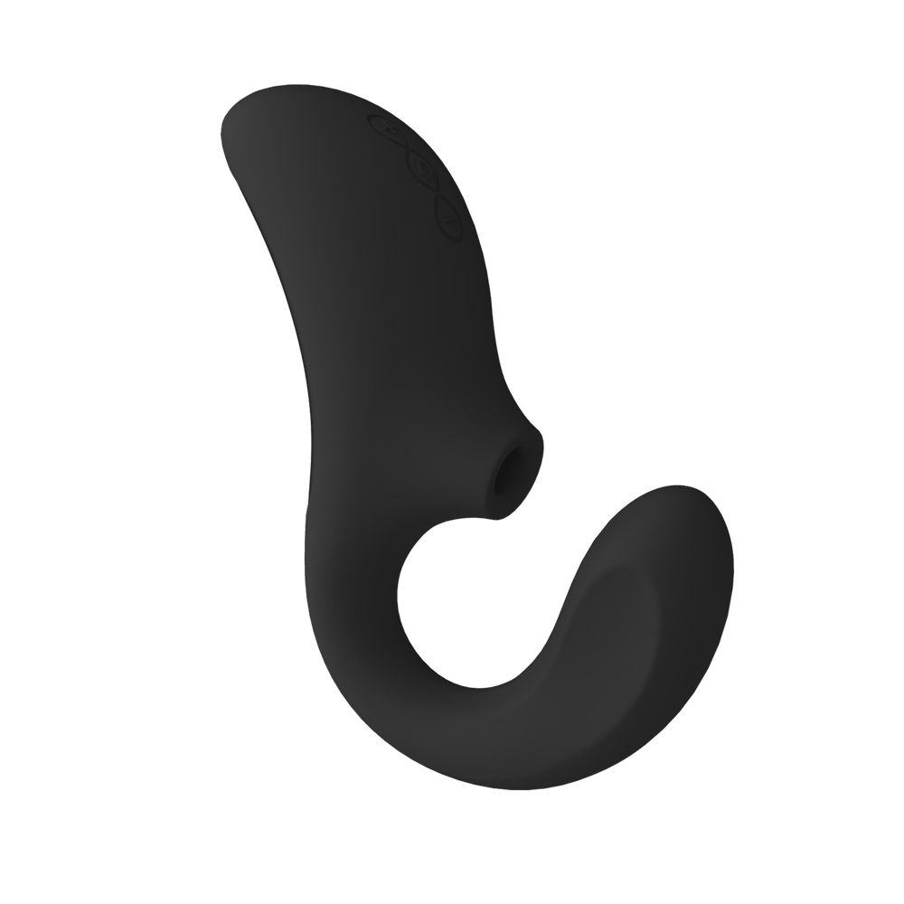 LELO Enigma Dual Stimulation Sonic Massager - Black
