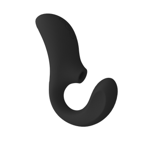 LELO Enigma Dual Stimulation Sonic Massager - Black