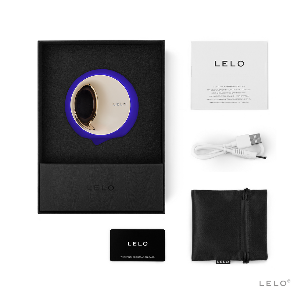 Estimulación oral LELO Ora 3 - Azul medianoche