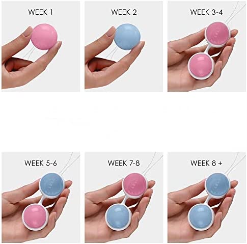 LELO Weighted Kegel Ball Beads Plus Set (Set of 6)