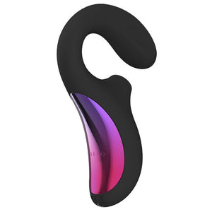 LELO Enigma Dual Stimulation Sonic Massager - Black