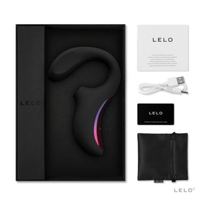 LELO Enigma Dual Stimulation Sonic Massager - Black