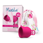 MERULA Menstrual Cup XL - Strawberry (Pink)