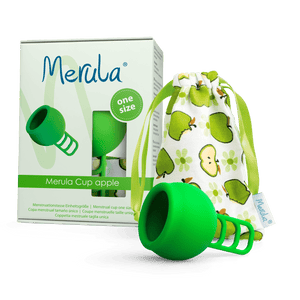 MERULA Menstrual Cup One Size - Apple (Green)
