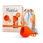 MERULA Menstrual Cup One Size - Fox (Orange)