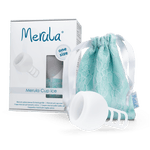 MERULA Menstrual Cup One Size - Ice (White)