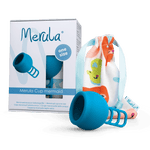 MERULA Menstrual Cup One Size - Mermaid (Blue)