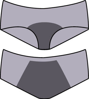 
            
                Load image into Gallery viewer, JuJu Period Underwear - Midi
            
        