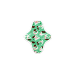 Hannah Reusable Cloth Pads - Panty Liner - Hannah Green (2 Pads)