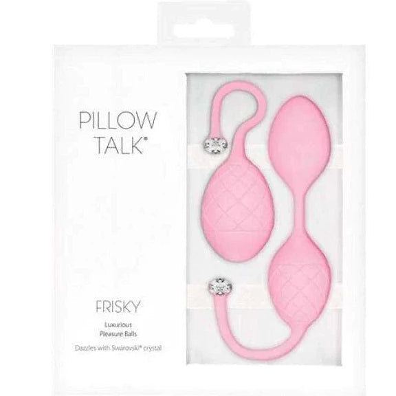 PILLOW TALK Duo Kegel Balls - Pink (2 Pack)