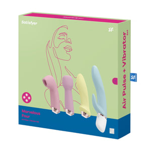 
            
                Load image into Gallery viewer, SATISFYER Marvelous Four Massager Set (6 Pieces)
            
        