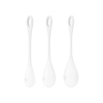 SATISFYER Kegel Training Set Yoni Power 1 - White (3 Pack)