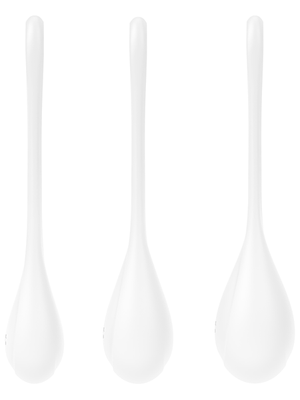 SATISFYER Kegel Training Set Yoni Power 1 - White (3 Pack)