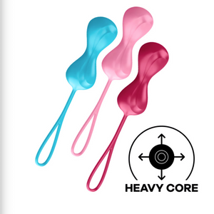 SATISFYER Kegel Training Set Power Balls (3 Pack)