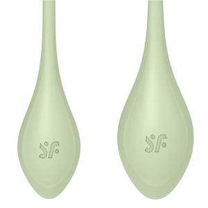 SATISFYER Kegel Training Set Yoni Power 2 - Green (3 Pack)