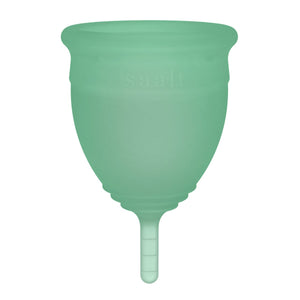 
            
                Load image into Gallery viewer, SAALT Menstrual Cup Twin Pack - Regular Seafoam Green &amp;amp; Mist Grey
            
        