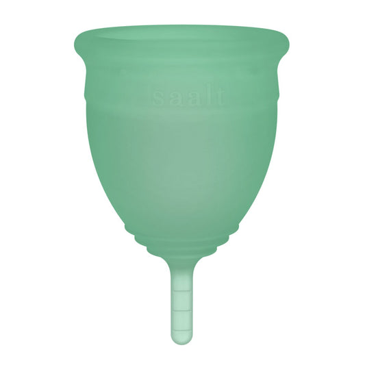 Saalt Menstrual Cup - Regular Seafoam Green